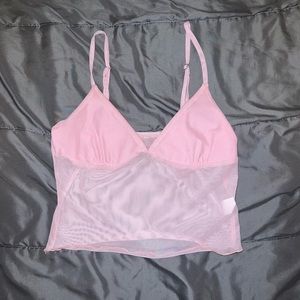 Pink tank top